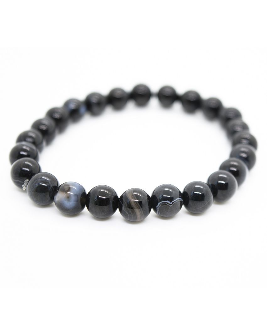     			8MM Hakik Beaded Bracelet for Men & Women