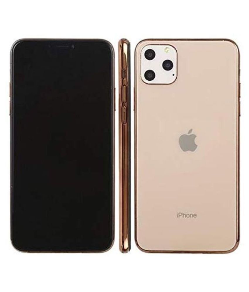 Apple iPhone 11 Pro Mirror Back Covers iphone 11 pro - Golden Glass ...
