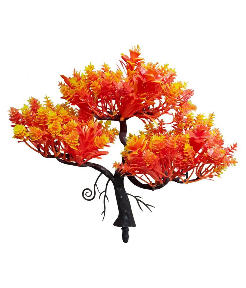 fns store Artificial Orange Tree Bonsai With Pot Multicolour Artificial