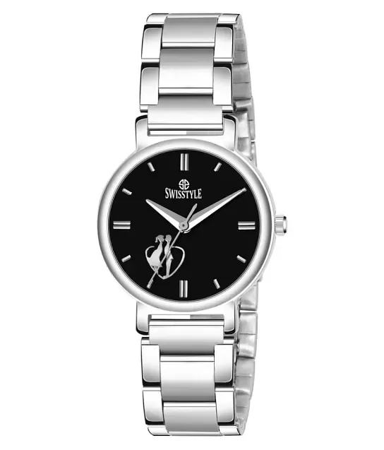 Swisstyle Silver Metal Analog Men's Watch - Buy Swisstyle Silver Metal  Analog Men's Watch Online at Best Prices in India on Snapdeal