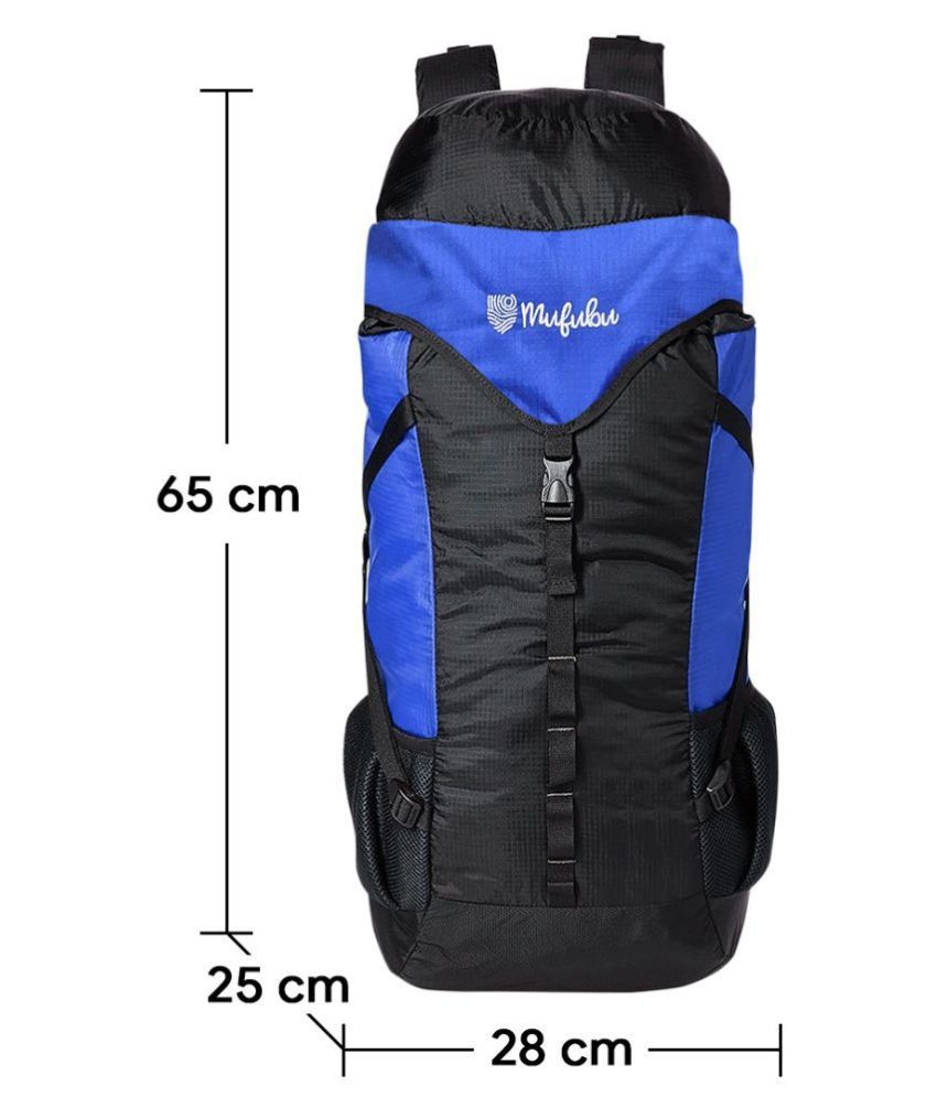 mufubu 55 litre trekking backpack