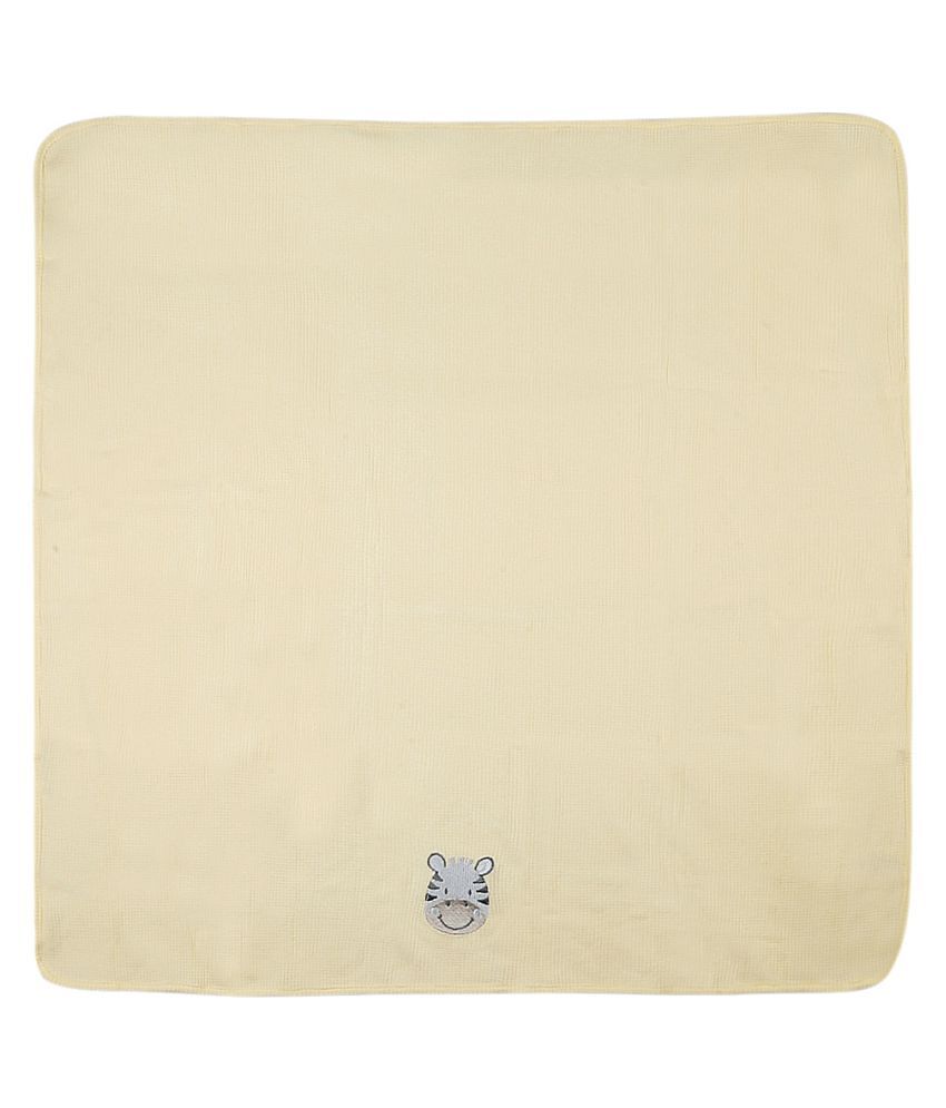 Owen Yellow Cotton Baby Blanket ( 76 cm × 76 cm 2 pcs) Buy Owen