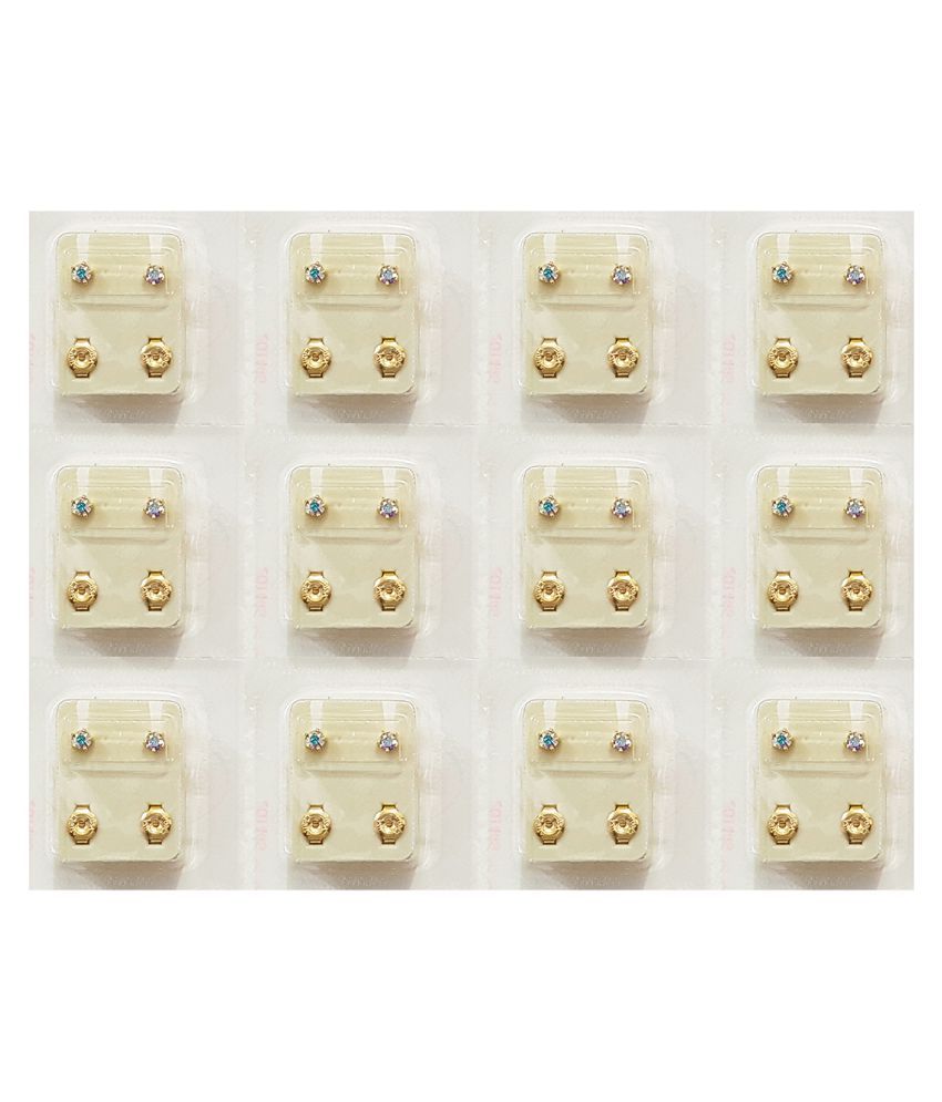 large gold studs