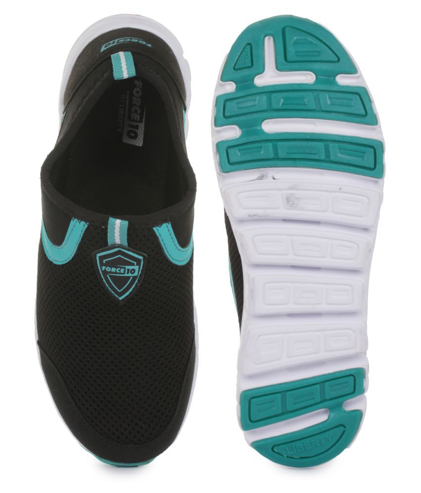 liberty black sports shoes