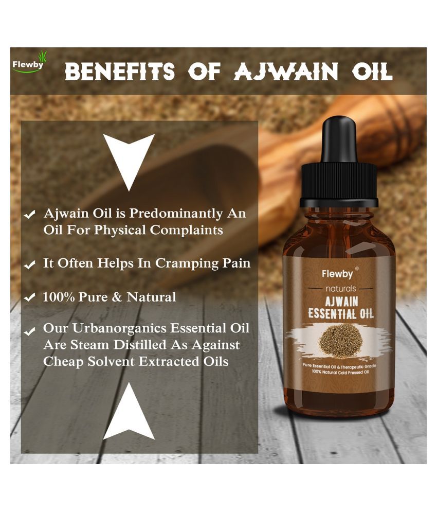 flewby Ajwain Oil Essential Oil 10 mL Buy flewby Ajwain Oil Essential