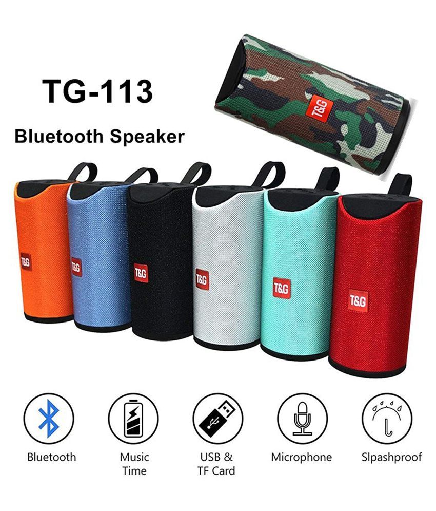 Bonito TG-113 (Mix Colour) Bluetooth Speaker - Buy Bonito TG-113 (Mix ...