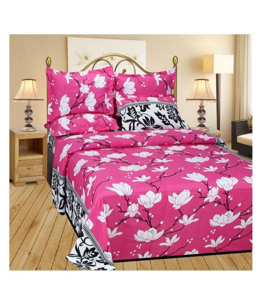 Fab India Poly Cotton Double Bedsheet With 2 Pillow Covers Buy Fab India Poly Cotton Double 1845