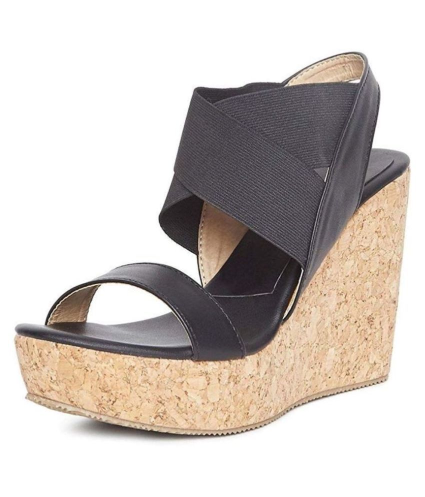 trendy platform heels