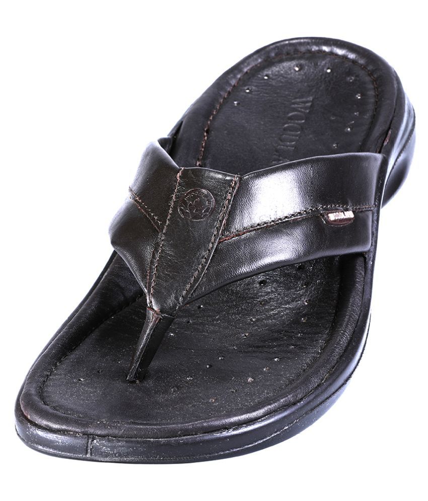 leather slippers flipkart