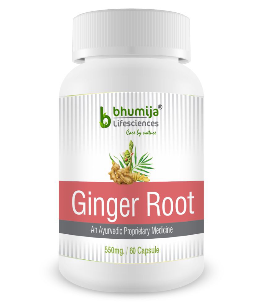     			BHUMIJA LIFESCIENCES Ginger Root Capsules 60 no.s (Pack of 1)