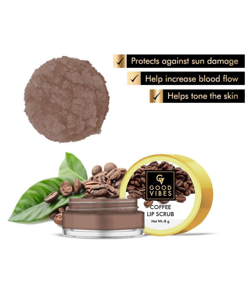 Good Vibes Lip Scrub Coffee (8 g) Buy Good Vibes Lip Scrub Coffee