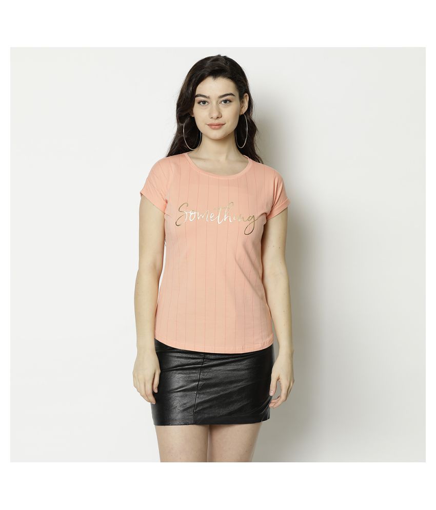 peach colored tops for womens