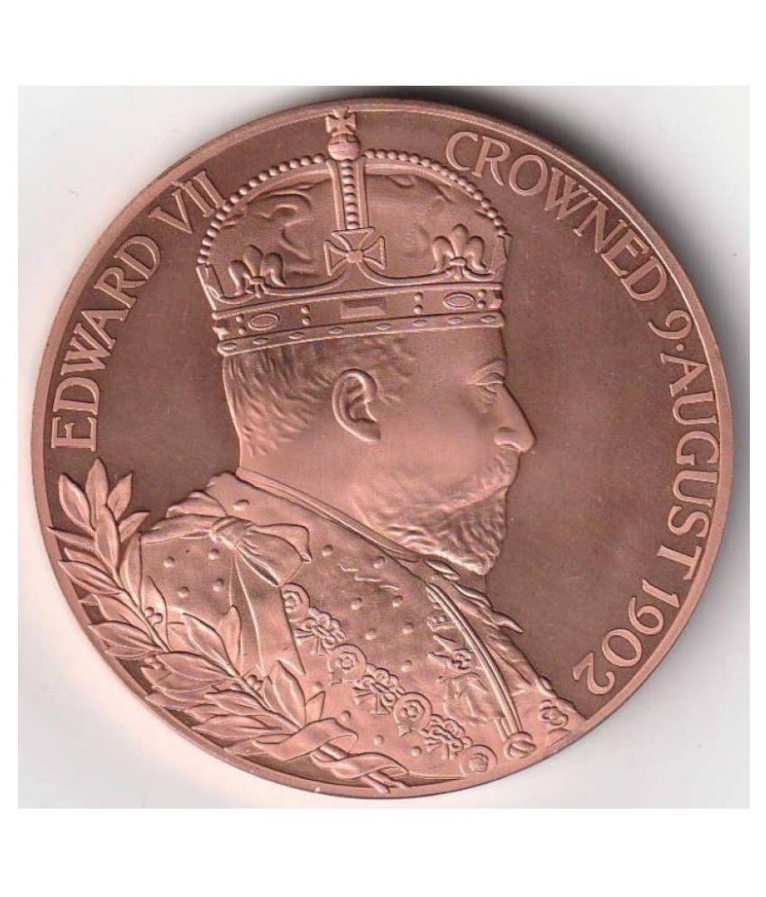     			Crowned 9th August1902 - Edward VII Alexandra Queen Extremely Fine Condition Rare Big Coin