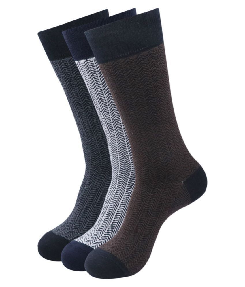 Balenzia Multi Mid Length Socks Pack of 3