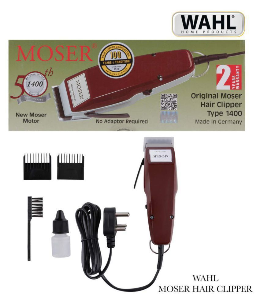 Wahl Moser 1400 Germany Clipper ( Maroon ) Buy Wahl Moser 1400