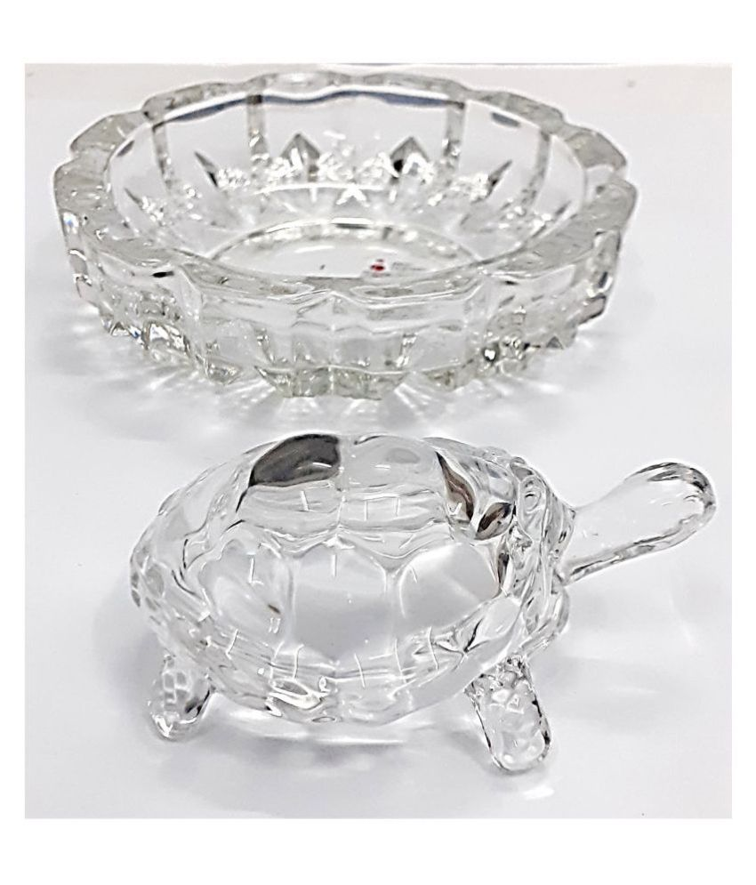     			N collection Crystal Tortoise With Crystal Tray Combo Pack