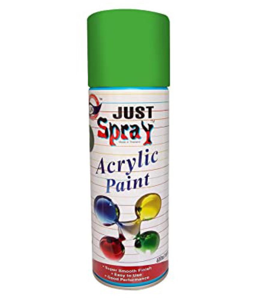 JUST SPRAY DARK GREEN Color Multipurpose General Spray Paint for CarM