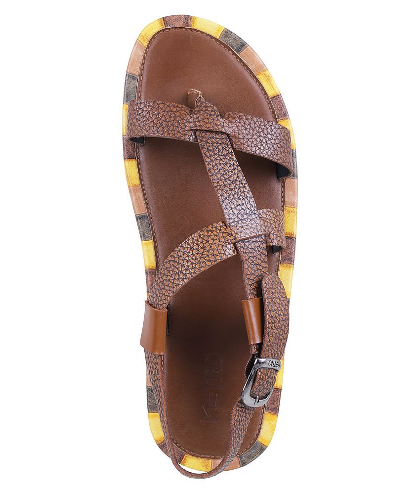 metro flat sandals