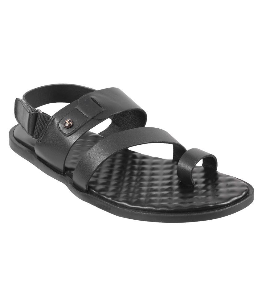 mochi black sandals