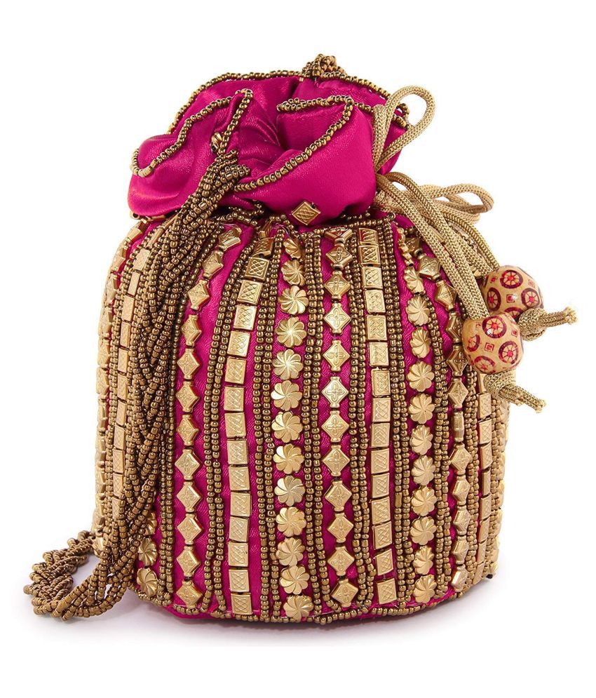 Buy ADABHUT Multi Silk Potli at Best Prices in India - Snapdeal