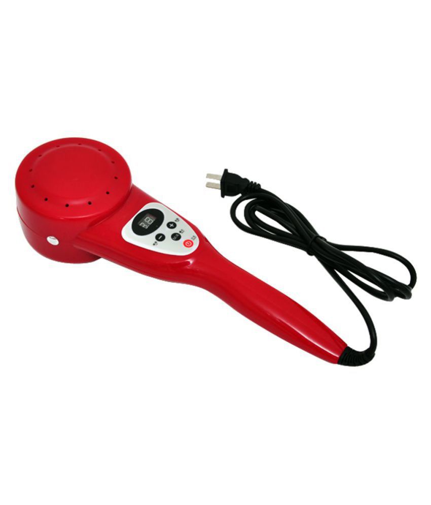 Deemark Electric Handheld Full Body Hammer Massager for Pain Relief and Relaxation â Massage Machine for Home (Red)