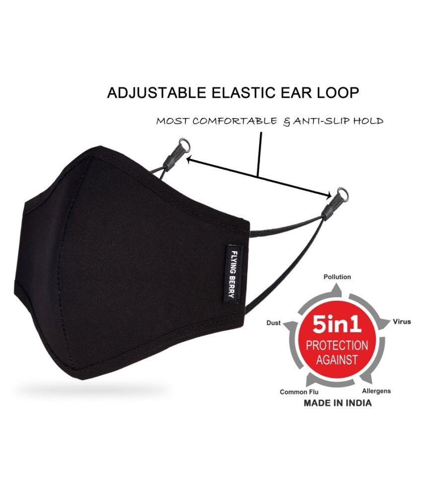 Flying Berry N95 Comfortable Anti Pollution Face Mask Premium Quality