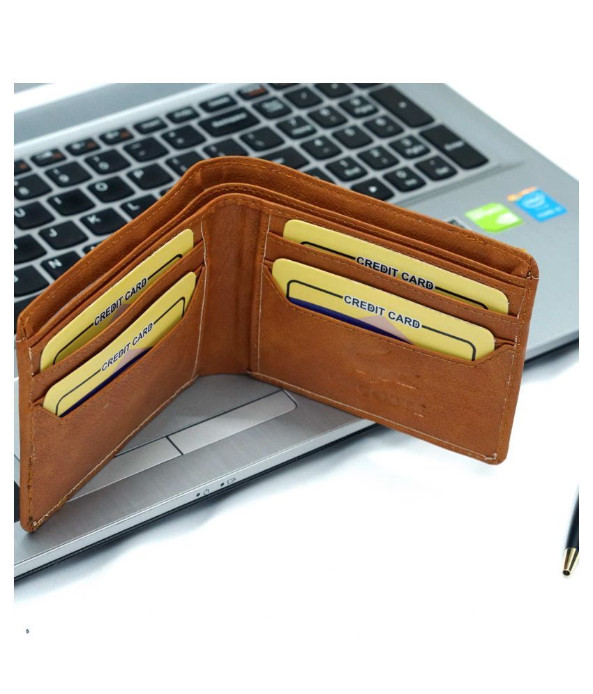 Best Seller Trending Men's Wallet 47 A_Light Peanut Brown_Lacoste Faux