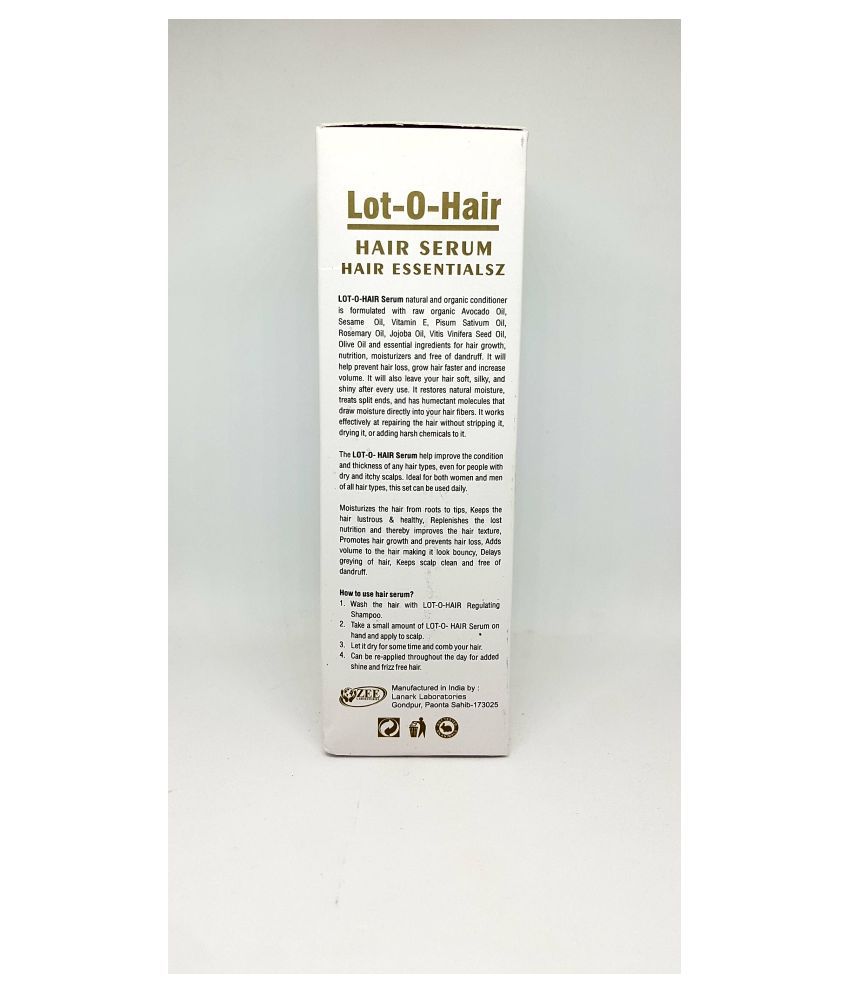 LOT-O-HAIR Hair Serum 100 mL: Buy LOT-O-HAIR Hair Serum 100 mL at Best  Prices in India - Snapdeal