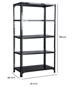 5 Shelf Slotted Angle Rack 24x36x78 Inch 16 Gauge Sheet 16 Gauge Angle Luggage Rack Buy 5 Shelf Slotted Angle Rack 24x36x78 Inch 16 Gauge Sheet 16 Gauge Angle Luggage Rack