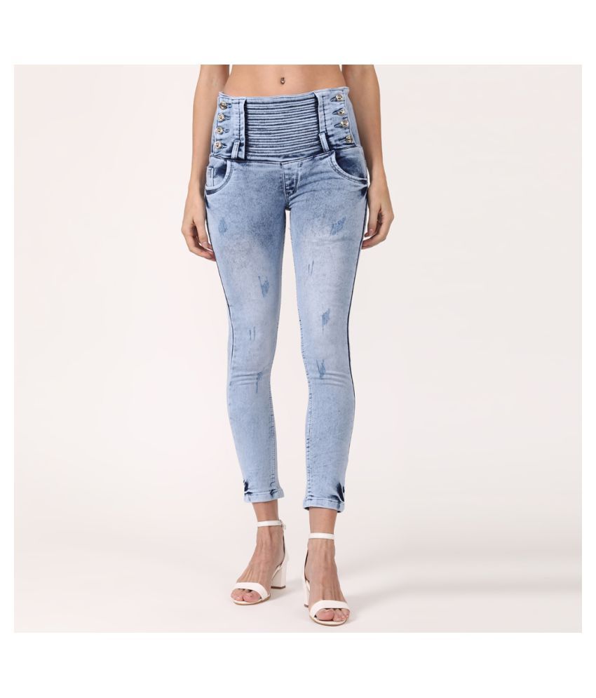 light denim jeggings