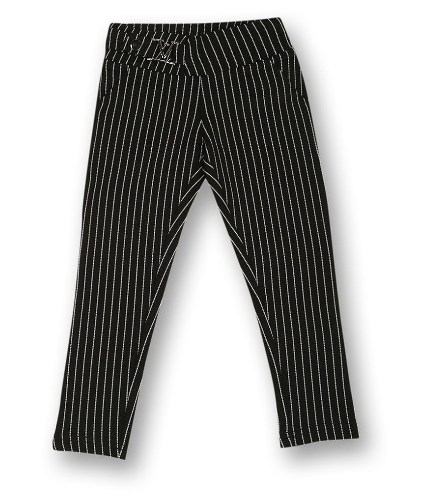 plain black joggers junior