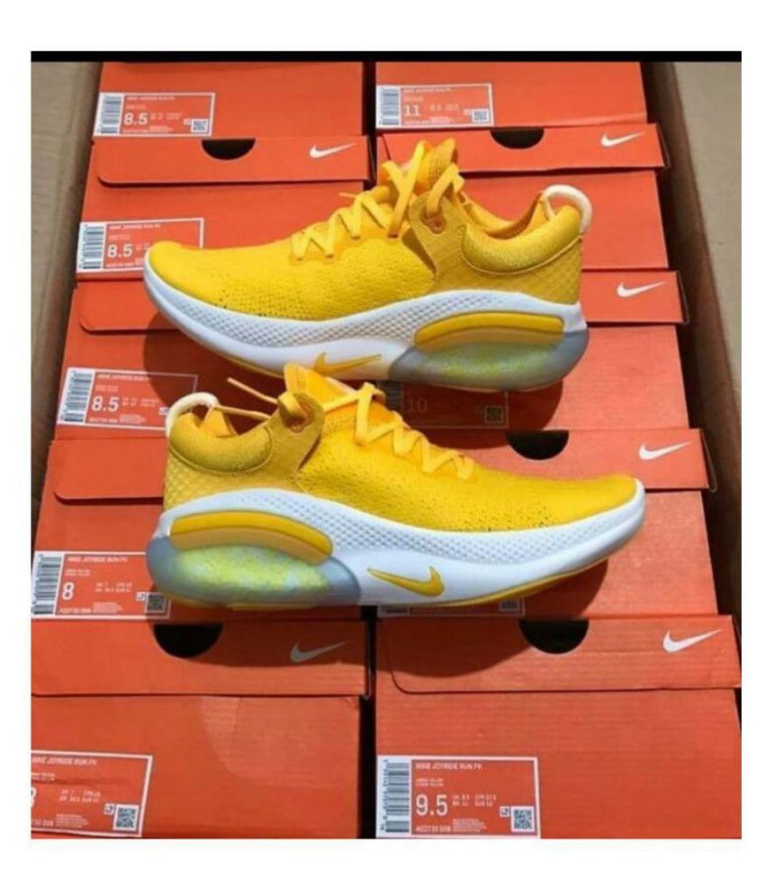 nike joyride shoes yellow