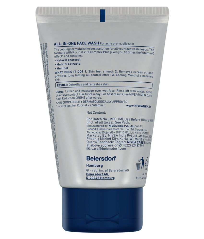 nivea cleanser for acne