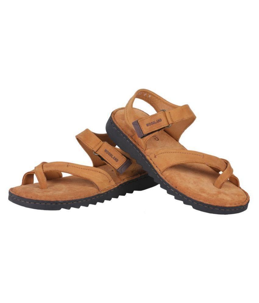 leather sandals woodland
