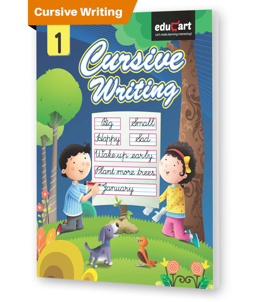 Cursive Writing Writing Book For Class 1: Buy Cursive Writing Writing ...