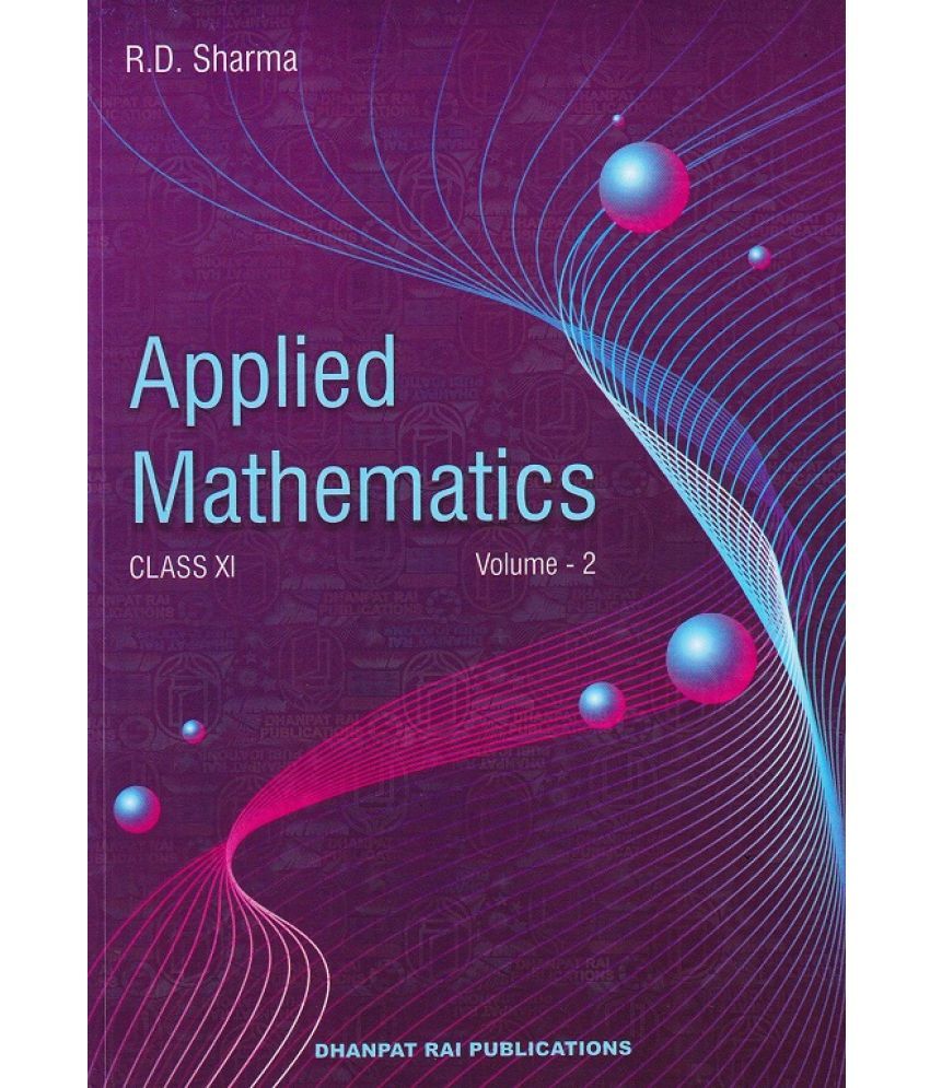 Applied Mathematics For Class 11 Set Of 2 Volume Examination 2020 21 