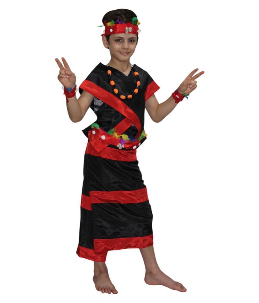 fancy dress tribal boy