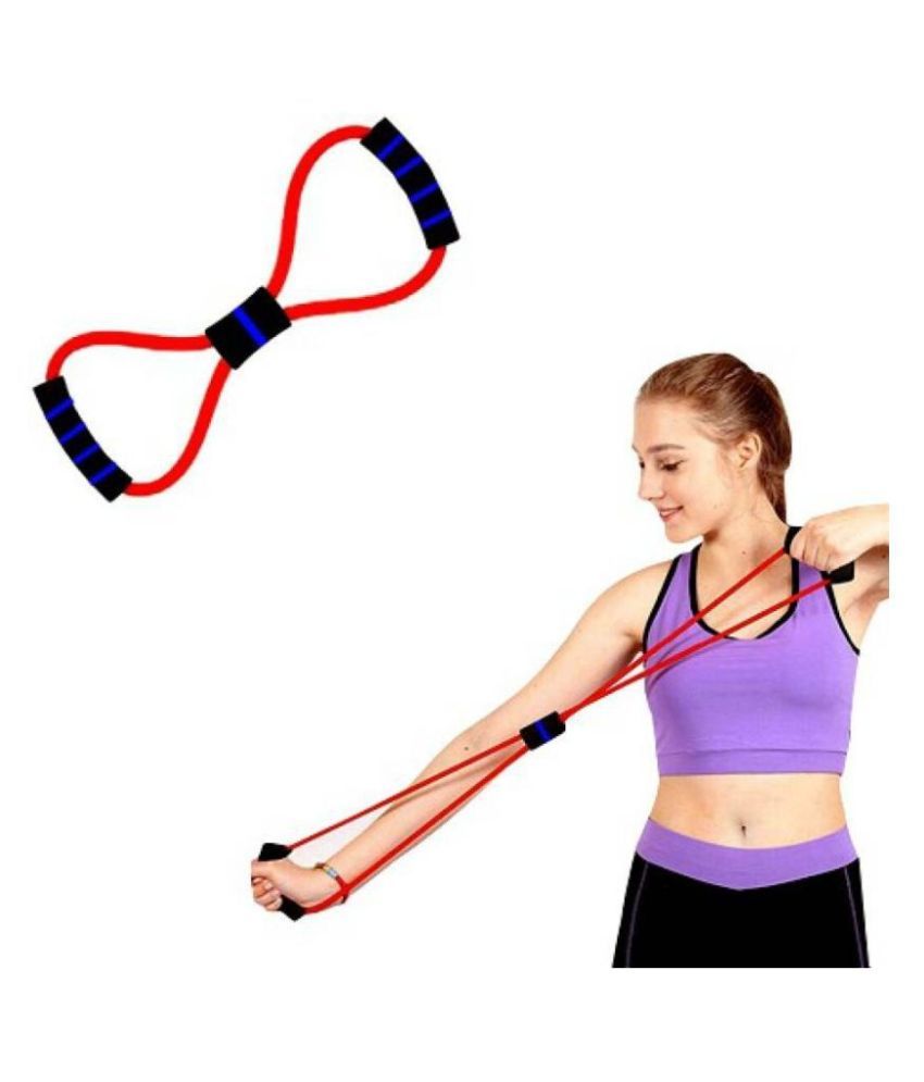 RESISTANCE BANDS FITNESS MUSCLE WORKOUT EXERCISE YOGA