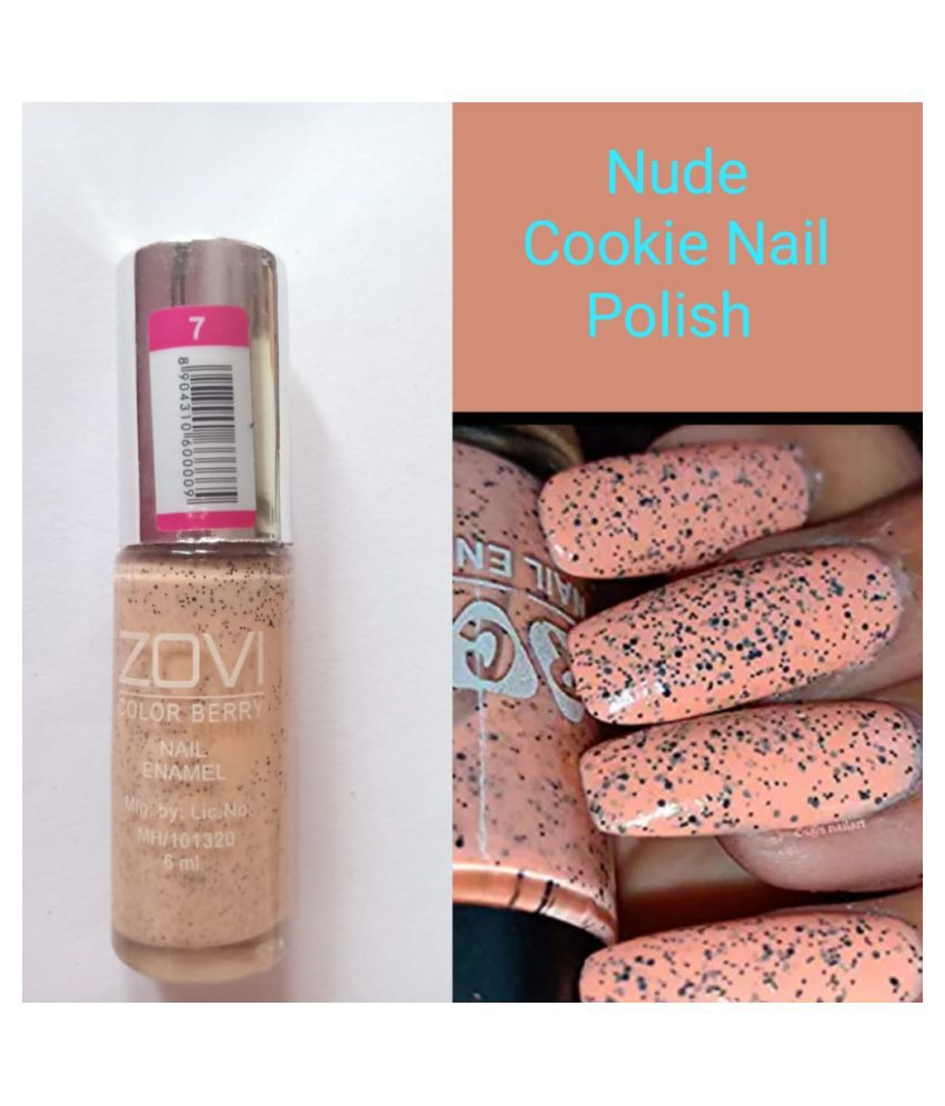 Zovi Cookie Nail Enamel Nail Polish Orange Crackle 6 mL: Buy Zovi Cookie Nail  Enamel Nail Polish Orange Crackle 6 mL at Best Prices in India - Snapdeal