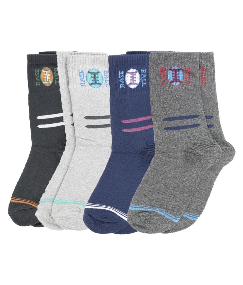 Dollar Multi Full Length Socks Pack of 4 Buy Online at Low Price in