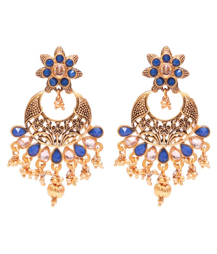 6 Pairs Gold Dangle Earrings For Women, 14K Gold Plated Earrings Geometric Knot Drop Huggie Earrings Trendy Jewelry Gifts H146