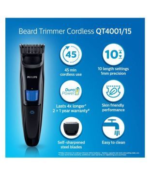 philips qt4001 battery