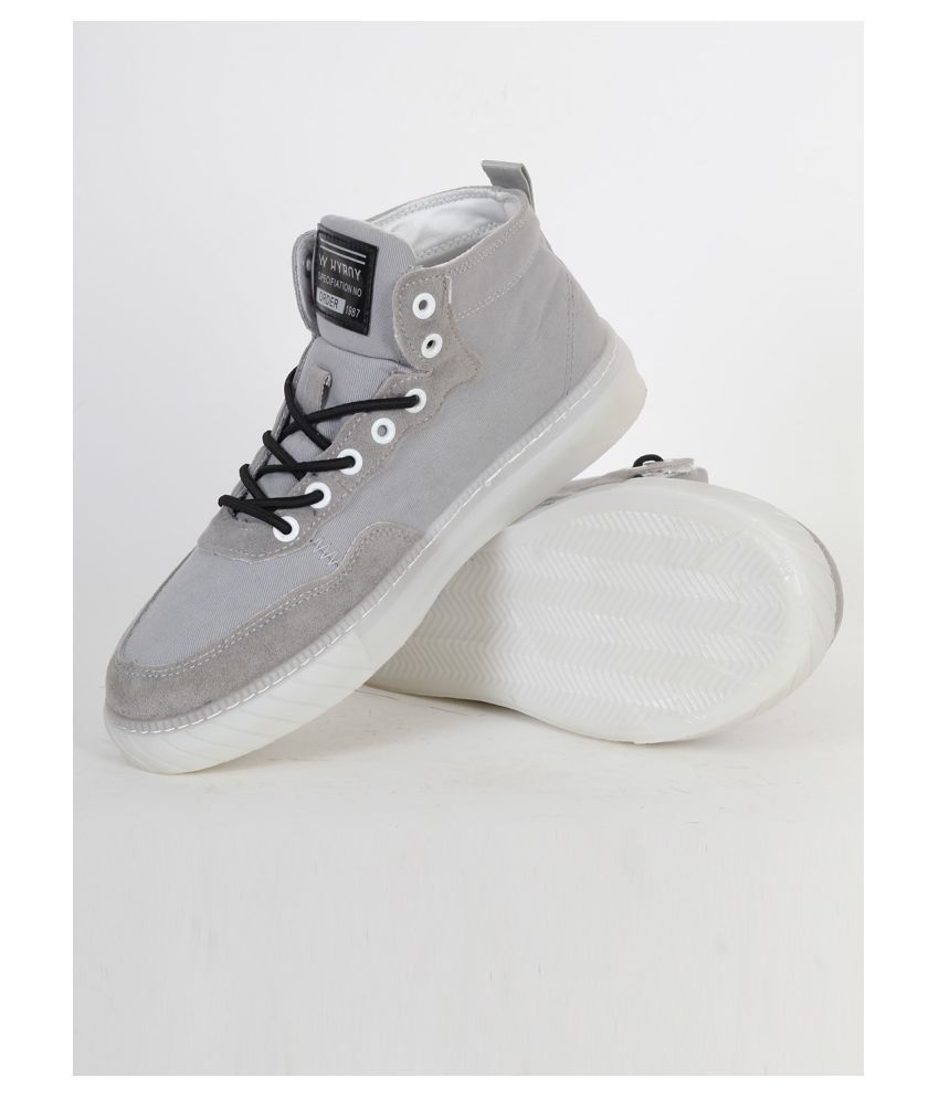 NEX SHOES Sneakers Gray Casual Shoes - Buy NEX SHOES Sneakers Gray ...