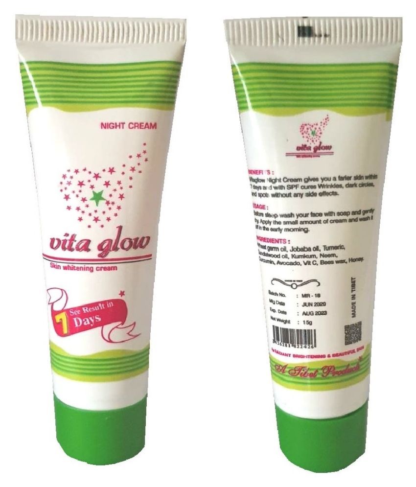 sun glow face cream