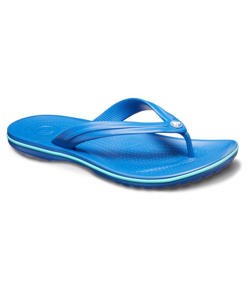 Crocs Blue Thong Flip Flop Price in India- Buy Crocs Blue Thong Flip ...