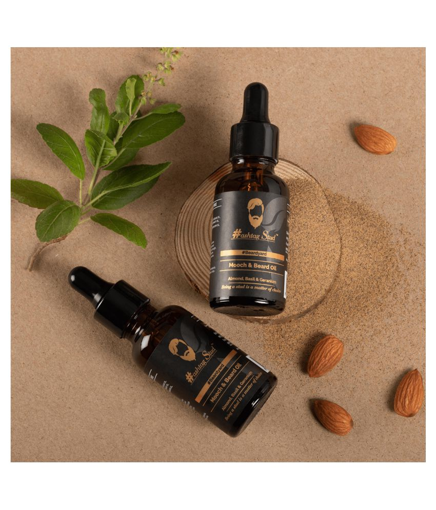 Hashtag Stud Beardyard Beard Oil Almond Oil 30 ml Buy Hashtag Stud 