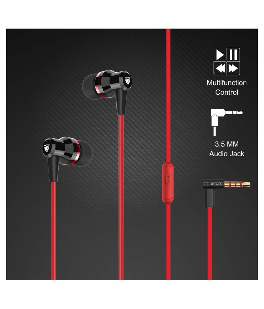 ant audio pulse 320 hifi stereo earphone with mic