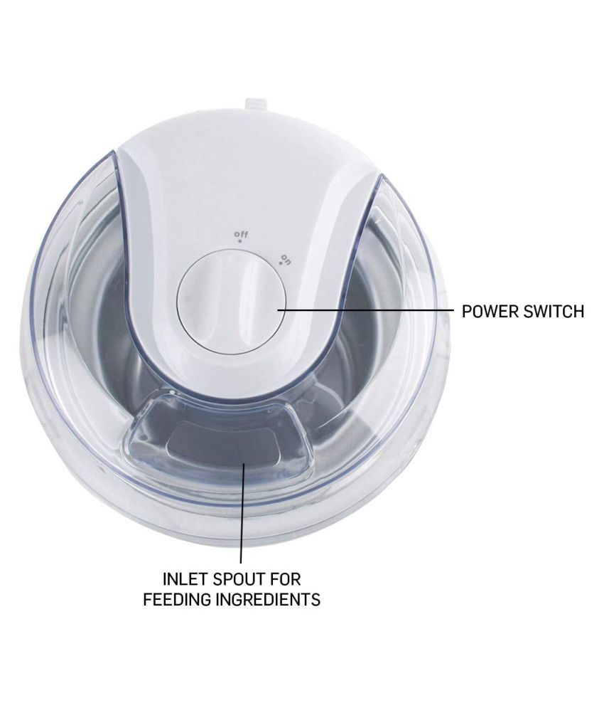 Lifelong Ice Cream, Sorbet, Slush & Frozen Yogurt Maker Capacity 1.5L