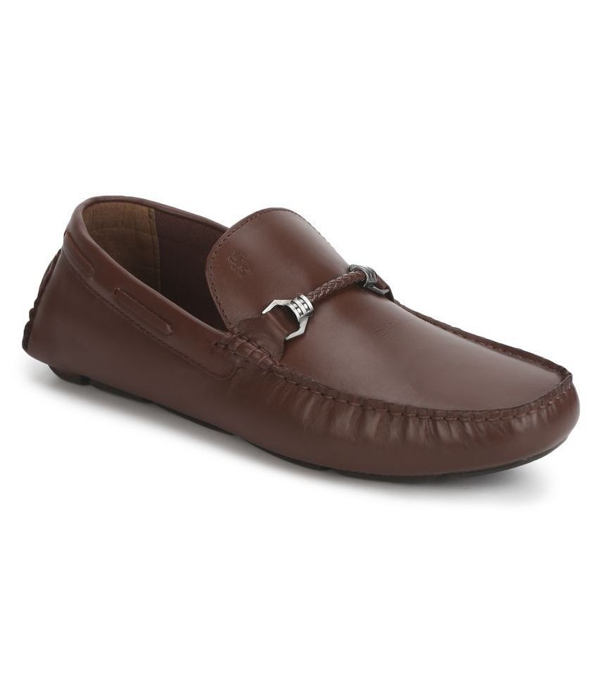 Red Tape Slip On Genuine Leather Brown Formal Shoes Price in India- Buy ...
