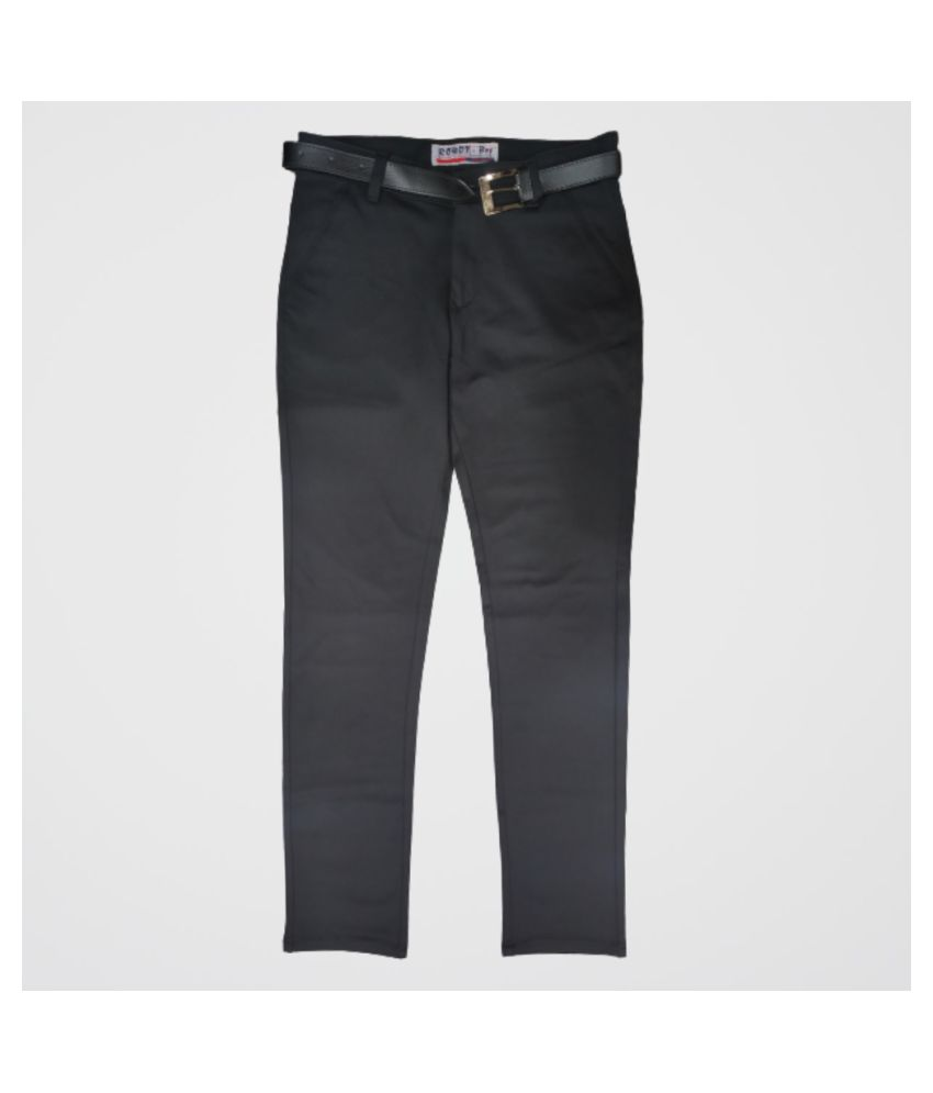 black polo chinos